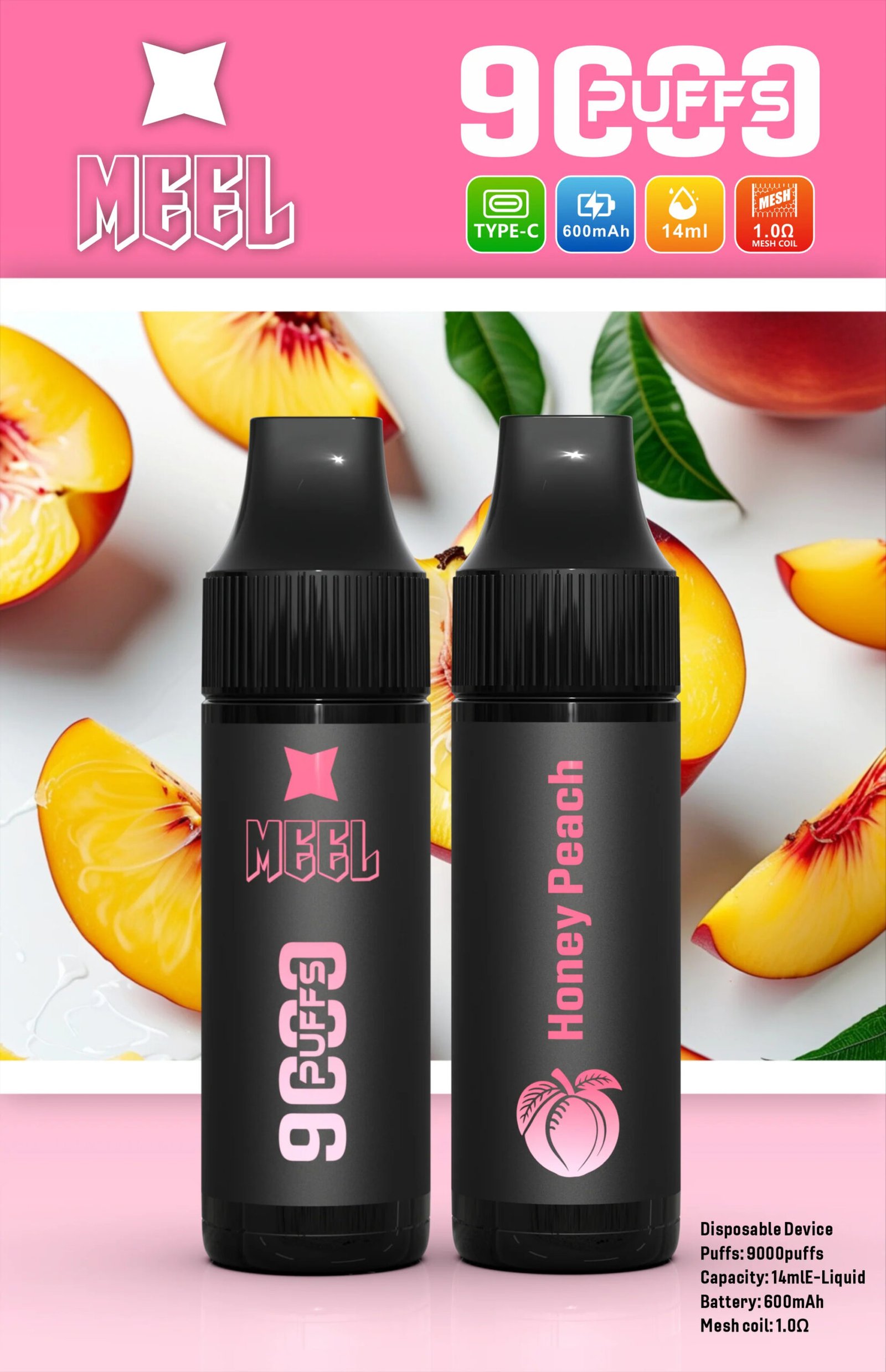 MEEL Marbo 9,000 Puffs 14ml 航太級大容量艙體 專利霧化技術 x 恆久巔峰口感 從第一口到最後一刻的優雅 台灣現貨:圖片 3