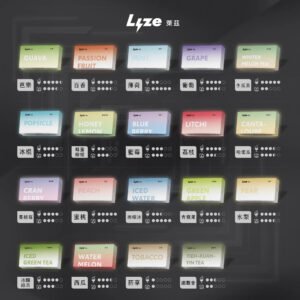 Lyze 萊茲 10000發超有感專用煙彈 東京魔盒無損通用規格 搭載旗艦級續航核心 體驗霧色時區專屬職人調香 台灣現貨