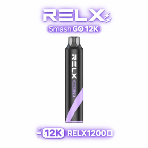 RELX Smash Go 12000口！15ml 震撼油量超長續航 5% 頂規強勁擊喉感 閃充核心秒速回補 成就極簡科技之巔 台灣現貨