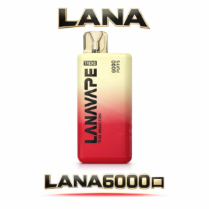 LANA 6000 拋棄式電子煙不掉味恆溫加熱系統 x 550mAh 極大電量長效續航 3% 尼古丁順滑體驗 台灣現貨