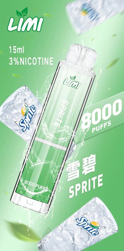 LIMI 8000抽 拋棄式主機 15ml 大容量不掉味 精密燈條顯示 3% 順滑擊喉感 穩定性能輸出 台灣現貨:圖片 11