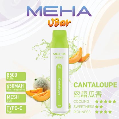 MEHA 魅嗨小白條 8500 抽 3% 尼古丁鹽精準解癮 650mAh 長效續航 不掉味還原度 台灣現貨秒發:圖片 14