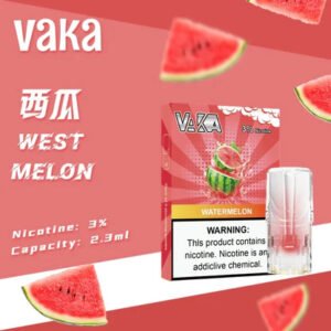 VAKA 發光一代通用煙彈 買8送1主機/買6送盒煙彈 2.3ml 大容量不掉味 發光視覺效果 3% 順滑擊喉感 RELX / SP2S 全系列適配  台灣現貨
